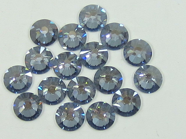 72 pcs. 20ss BLUE SHADE FLATBACK European Rhinestones